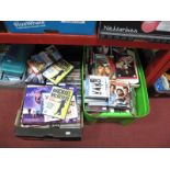 A Collection of DVD's, CD's and LP's, etc:- Two Boxes