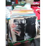 Rock and Pop, The Rolling Stones "Sticky Fingers" LP with zip, King Crimson "In the Court of...",