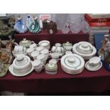 A Quantity of Matched Royal Doulton "Rondelay" Tea, Coffee and Dinnerware's, approximately eighty-