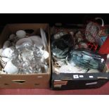 A Morley Ware Dinner Service, together with a Paragon trio, Duchess dinner service, etc:- Two Boxes