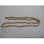 A 9ct Gold Figaro Link Chain.