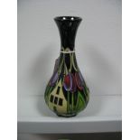 A Moorcroft Vase in the Hamley Design by Kerry Goodwin, shape 80/6, impressed and painted marks to