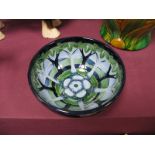A Moorcroft Pottery Bowl in the Nova Foresta Design by Rachel Bishop, shape 711/6, limited edition