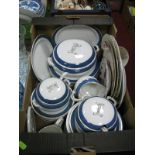 Losol Dinnerware, of approximately thirty six pieces, plates:- One Box