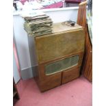 A Circa 1956 Dynatron "Windsor" Radiogram, model No.R910A, Serial No.1289, walnut cased with flip