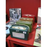 Four Circa Late 1950's to Early 1960's Vintage Roberts Valve Radios, including an RTI transistor