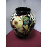 A Moorcroft Vase Decorated in the Lakme Design by Rachel Bishop, shape 216/8, limited edition No.