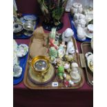 Shudehill, Cherished teddies, Sandra Brue Sandicast figure of a golden retriever, etc:- One Tray