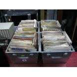 A Collection of 45RPM Singles, mostly circa 1960's-90's, including Tamla, Beatles, The Who, Fats