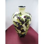 A Moorcroft Vase Decorated in the Fairies Foxglove Design by Kerry Goodwin, shape 72/6, limited