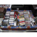 A Quantity of Over 130 CD's, mostly classical:- Two Boxes