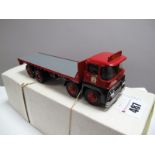 * A Sun City Motor Company 1:50th Scale White Metal Model of a Guy Invincible 8 Wheel Flatbed.