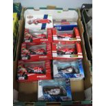 Seven Boxed Diecast Motorbikes, Maisto 1:18 scale Ducati Desmosedici GPII Valentino Rossi (3),