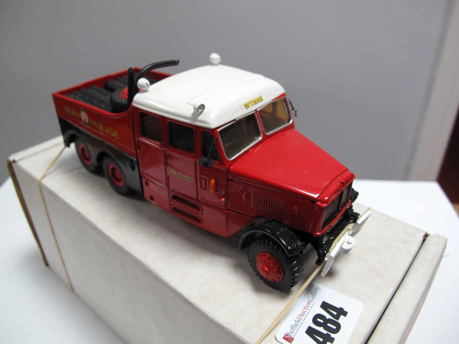 * A Sun Motor Company 1:48th Scale White Metal Model of a Scammell Super Constructor. Finished in