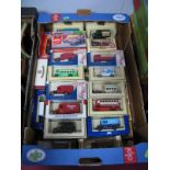 Thirty Four Boxed Lledo Days Gone Diecast Vintage Vehicles, with two by Corgi and one Oxford