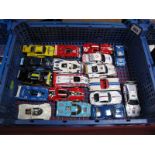 * Ten 1:43 Scale Diecast Vintage Race Cars, by Norev, Vitesse, Best, Brumm, Quartzo and others,