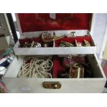 Assorted Costume Jewellery, including imitation pearls, rings, earrings, brooches, bracelets etc,