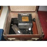 Neopost Franking Machine, circa 1920's/30's, No. R336, P.O License N5901. In carry case. Together