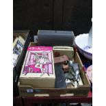 A Sindy's Own Wardrobe, (in original box of issue), a Pye portable radio, a Perdio Transistor, cased