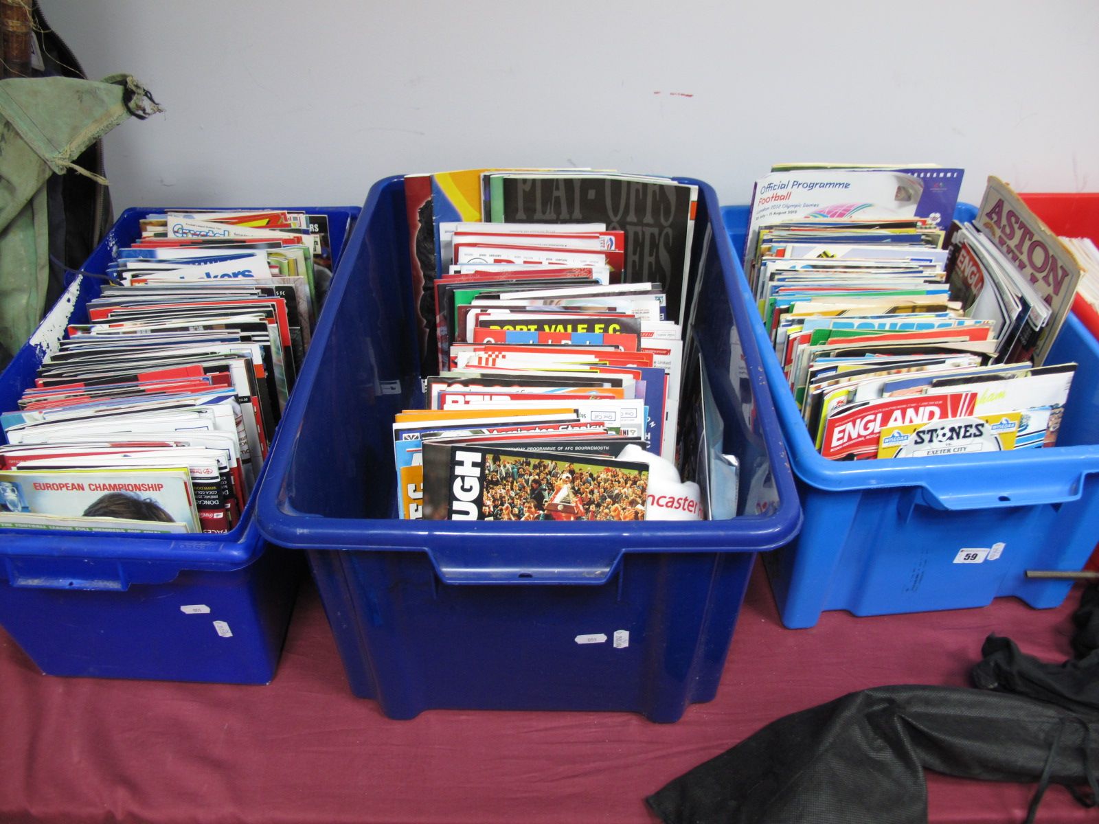 Large Quantity of Football League Club Programmes, 1950 to date, Maidstone, Scarborough, England,