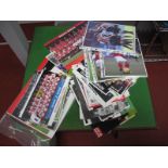 Rotherham United, a quantity of team squad photos and prints, together with "Save the Millers"