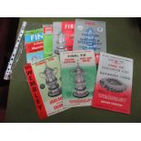 FA Cup Final Programmes, 1963, 64, 65, 66, 67, 68 and 69. (7)