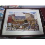 Bill Kirby, Limited Edition Colour Print of 500, "Bramall Lane", 32.5 x 47cms, graphite signed lower