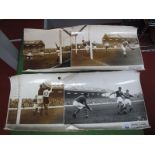 Sheffield Telegraph and Star, large photos of Barnsley vs. York City match action 1953 and