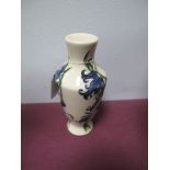 A Moorcroft Vase in the Bluebell Harmony design by Kerry Goodwin, shape 08/6, impressed and