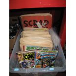 A Collection of Children's Comics and Scrap Books, circa 1930's onwards, including Ray of the