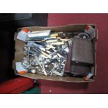 A Large Quantity of Mixed Plated and Other Cutlery:- One Box