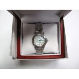 A Klaus Kobec Gents Stainless Steel Gents Wristwatch, (cased).