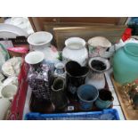 Maling, Aynsley, Wilkinson's and other vases:- One Tray