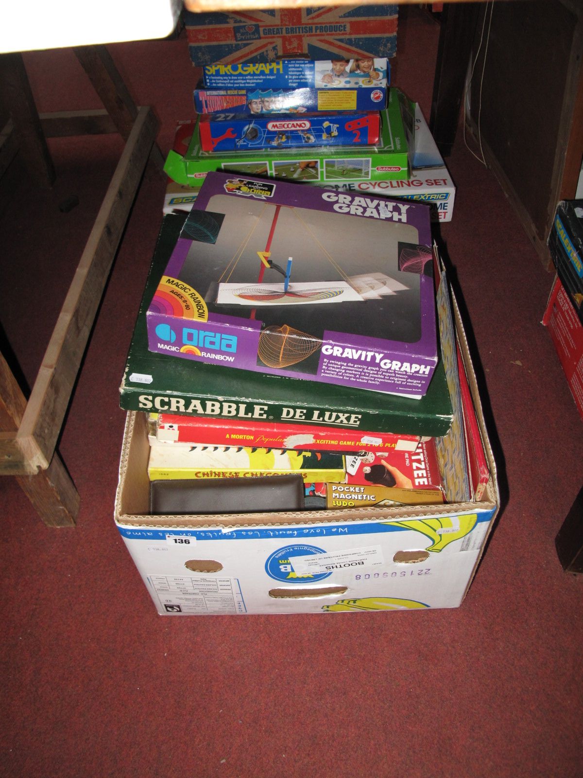 A Quantity of Mid XX Century and Later Board Games, puzzles and card games, including Deluxe
