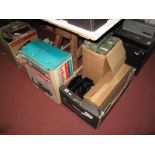 Prinz 10 x 50 Field Binoculars, Franka camera, Hanimex La Ronde projector and stand, photographic (