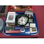 Radio and Echo Hohner Harmonicas, Ford & Medley, Solingen razors, sewing awl, Butlins 1964 badge,