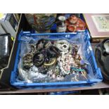 A Mixed Lot of Assorted Costume Jewellery:- One Box