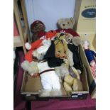 Eight Collectors Teddy Bears, two by Fossil, "Zippy" by Narnie Bears, "Freebie" by Dean's, "Panda"