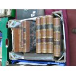 Knight's History of England 1856, Five Volumes, Belt & Spur 1889, Vicar of Wakefield 1832, At Last