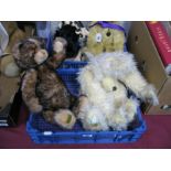 Two Limited Edition Soft Toys by Merrythought, a poodle, no.53 of 250, approximately 17" high, and a