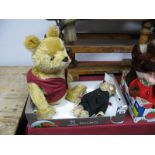 Two Steiff Collectors Bears, limited edition of 3,500 Winnie the Pooh 2004, approximately 21½" high,