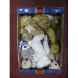 Ten Late XX century Well Loved Teddy Bears, by Sally Anne, Bedspring, Delight in Creation and