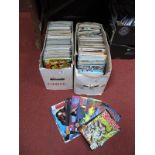 Approximately 400 Super Hero Comics and Other Graphic Magazines, by Marvel, D. C. and many others.