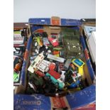 A Quantity of 1970's Diecast and Associated Items, including Matchbox, Tonka, among others. All