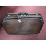 A Large Victorian Gladstone Bag.