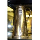 A Benson's patent plated mounted flask,