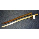 A World War II French bayonet, no.17047,