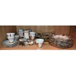 A quantity of assorted china teaware, to