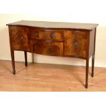 A Regency style sideboard, with fitted d