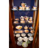 A quantity of tea china and dishes,